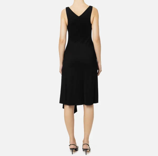 Elisabetta Franchi Abiti Midi | Abiti^Abito midi in jersey crêpe Nero