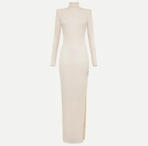 Elisabetta Franchi Abiti Red Carpet | Red Carpet^Abito red carpet in jersey con zip sul fianco Lattice