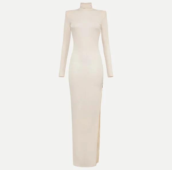 Elisabetta Franchi Abiti Red Carpet | Red Carpet^Abito red carpet in jersey con zip sul fianco Lattice