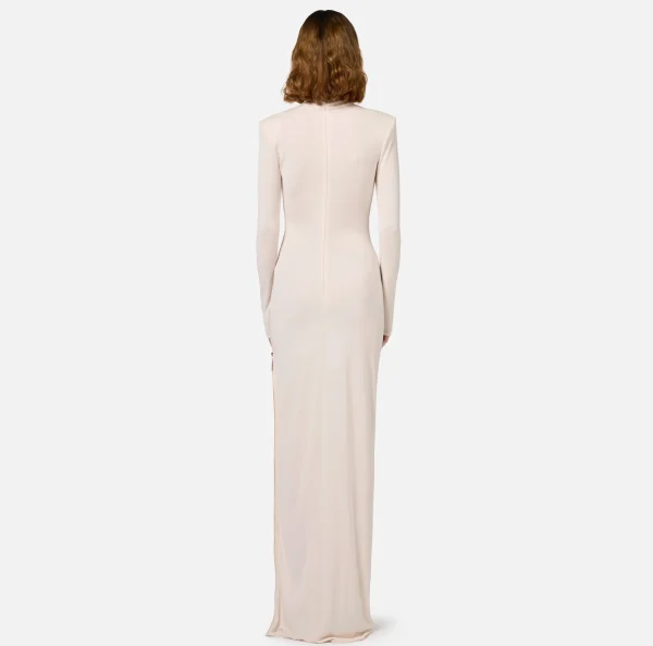 Elisabetta Franchi Abiti Red Carpet | Red Carpet^Abito red carpet in jersey con zip sul fianco Lattice
