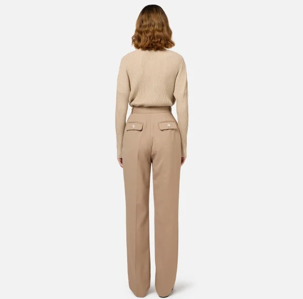 Elisabetta Franchi Top, T-Shirt & Body^Body in viscosa e lurex a costine Corda