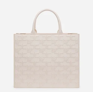 Elisabetta Franchi Borse A Mano^Bold Monogram Large Shopper