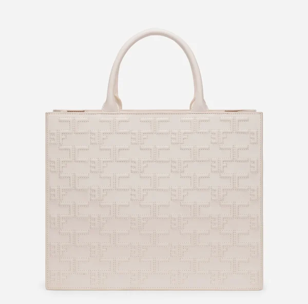 Elisabetta Franchi Borse A Mano^Bold Monogram Large Shopper