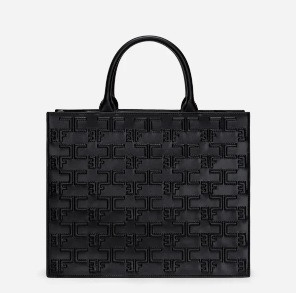 Elisabetta Franchi Borse A Mano^Bold Monogram Large Shopper