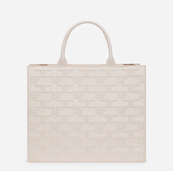 Elisabetta Franchi Borse A Mano^Bold Monogram Large Shopper