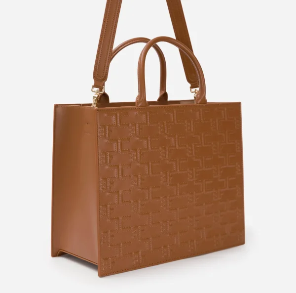 Elisabetta Franchi Borse A Mano^Bold Monogram Large Shopper