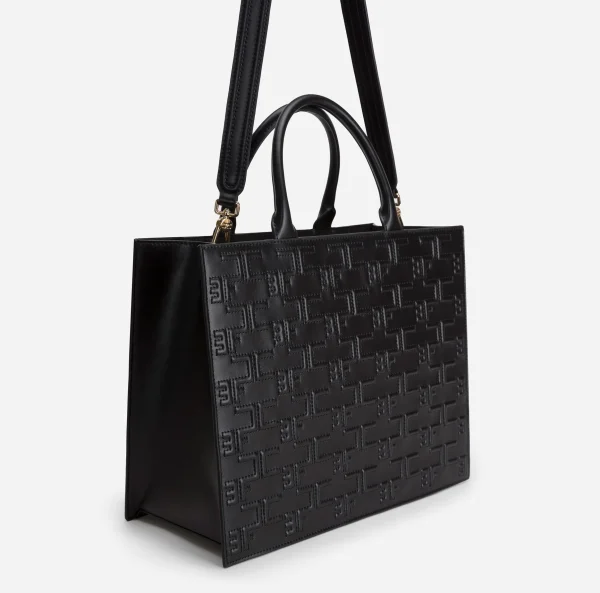 Elisabetta Franchi Borse A Mano^Bold Monogram Large Shopper