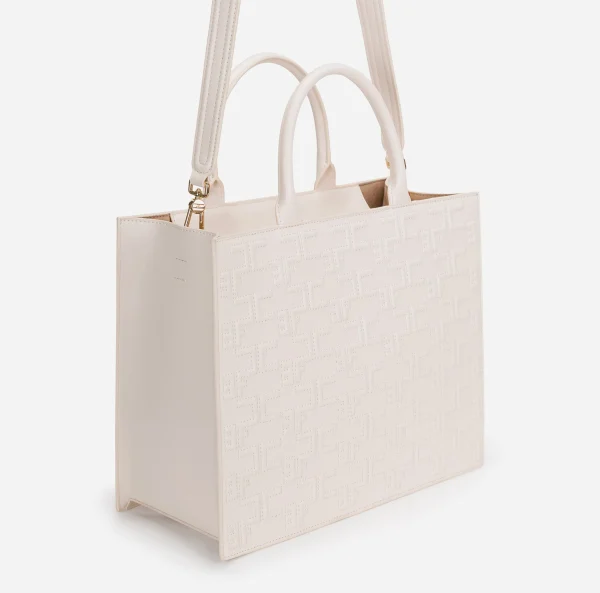 Elisabetta Franchi Borse A Mano^Bold Monogram Large Shopper