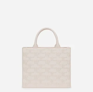 Elisabetta Franchi Borse A Mano^Bold Monogram Medium Shopper