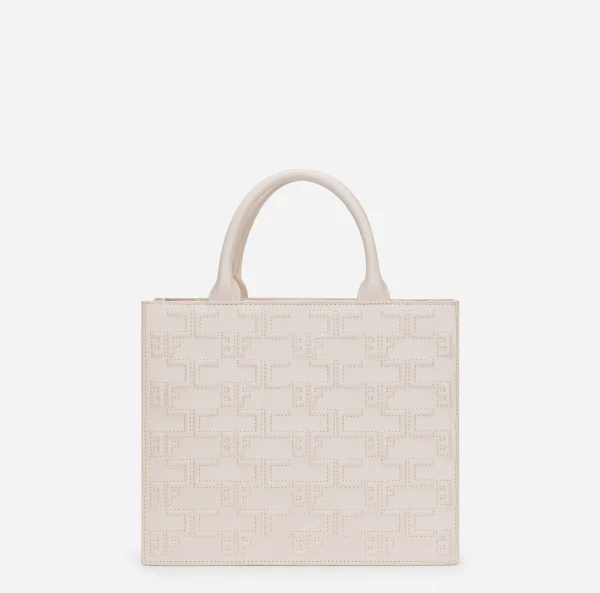 Elisabetta Franchi Borse A Mano^Bold Monogram Medium Shopper