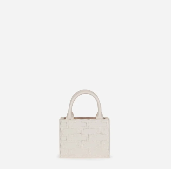 Elisabetta Franchi Borse A Mano^Bold Monogram Mini Shopper