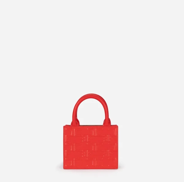 Elisabetta Franchi Borse A Mano^Bold Monogram Mini Shopper