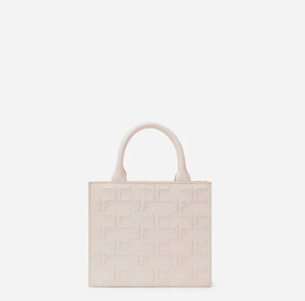 Elisabetta Franchi Borse A Mano^Bold Monogram Small Shopper