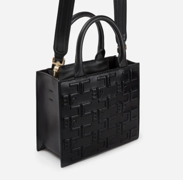 Elisabetta Franchi Borse A Mano^Bold Monogram Small Shopper