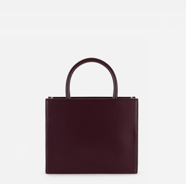 Elisabetta Franchi Borse A Mano^Borsa a mano piccola con logo RougeNoir