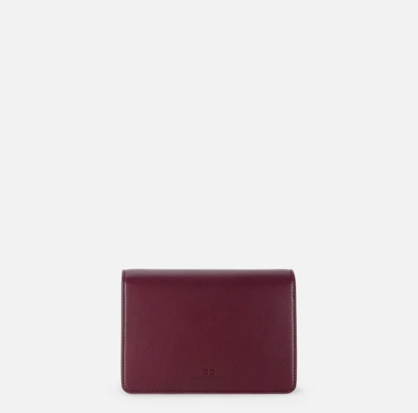 Elisabetta Franchi Borse A Tracolla^Borsa a tracolla con girello logo in metallo RougeNoir