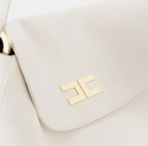 Elisabetta Franchi Borse A Spalla^Borsa hobo Avenue Bag grande Burro