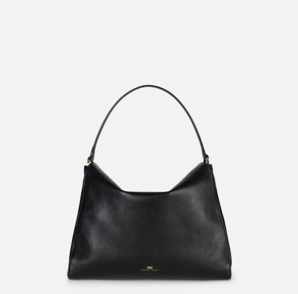 Elisabetta Franchi Borse A Spalla^Borsa hobo Avenue Bag media Nero