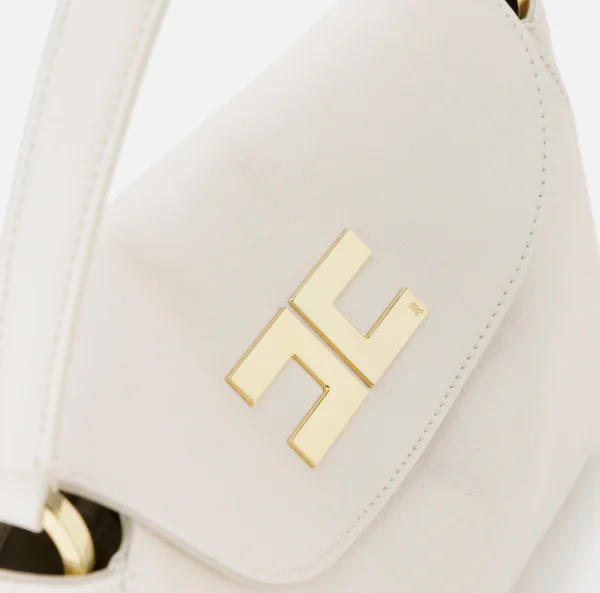 Elisabetta Franchi Borse A Spalla^Borsa hobo Avenue Bag piccola Burro