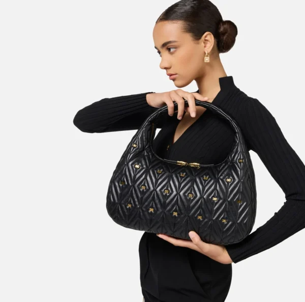 Elisabetta Franchi Borse A Spalla^Borsa Hobo Étoile Grande