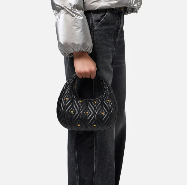Elisabetta Franchi Borse A Spalla^Borsa Hobo Étoile Piccola