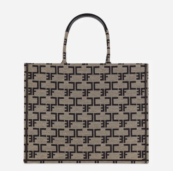 Elisabetta Franchi Borse A Mano^Borsa Monogram Grande