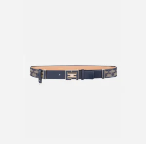 Elisabetta Franchi Cinture^Cintura Monogram Cammello/Blu