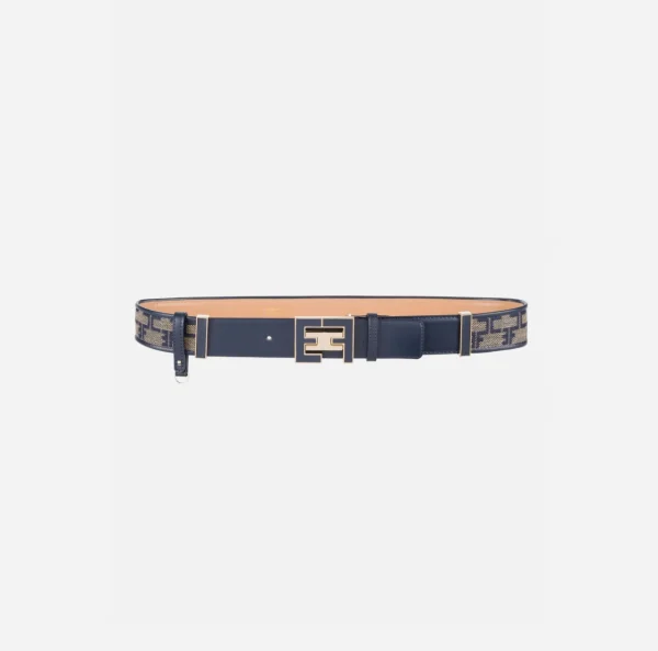 Elisabetta Franchi Cinture^Cintura Monogram Cammello/Blu