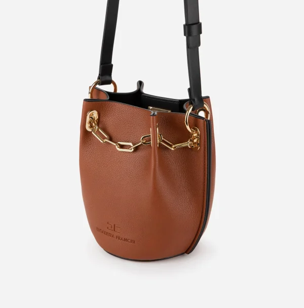 Elisabetta Franchi Borse A Tracolla^Dune Secchiello Mini