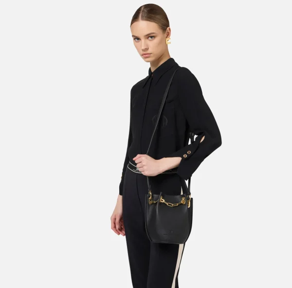 Elisabetta Franchi Borse A Tracolla^Dune Secchiello Mini