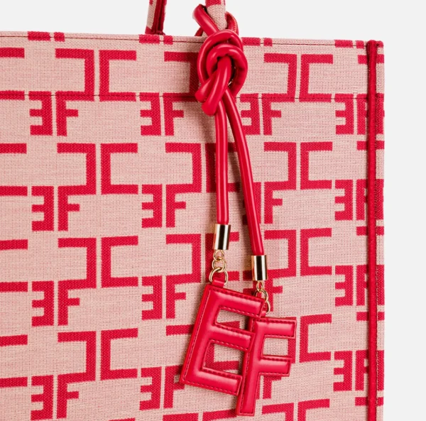 Elisabetta Franchi Portachiavi E Charms^Luxury Charm Personalizzabile Rosso