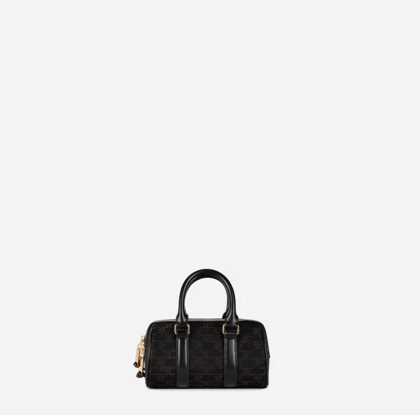 Elisabetta Franchi Valigeria | Borse A Mano^Mini Bauletto Monogram Travel