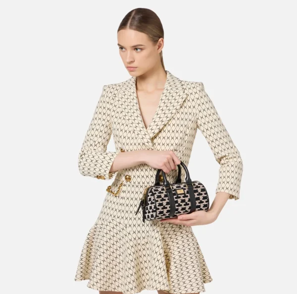 Elisabetta Franchi Valigeria | Borse A Mano^Mini Bauletto Monogram Travel