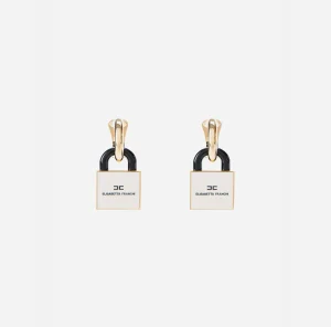 Elisabetta Franchi Bijoux^Orecchini Iconici Bag Oro