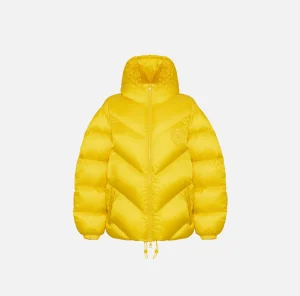 Elisabetta Franchi Capispalla^Piumino over in nylon lucido Mimosa