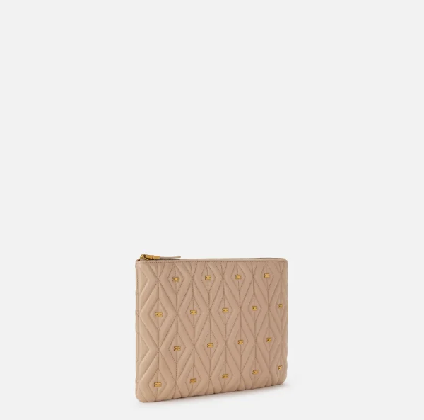 Elisabetta Franchi Clutch^Pochette Étoile Skin