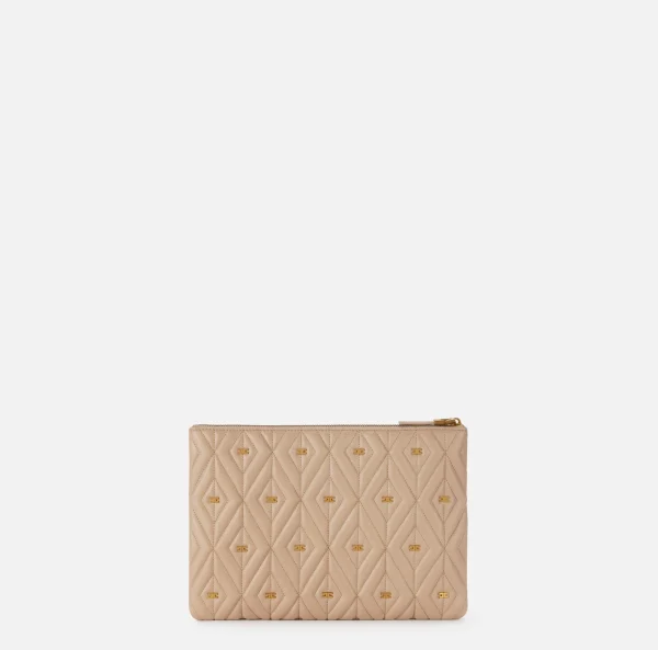 Elisabetta Franchi Clutch^Pochette Étoile Skin