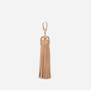 Elisabetta Franchi Portachiavi E Charms^Portachiavi con logo Cammello