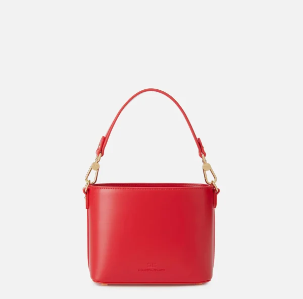 Elisabetta Franchi Borse A Mano^Secchiello morsetto logo RedPassion