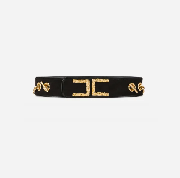 Elisabetta Franchi Cinture^Suite C6 Nero