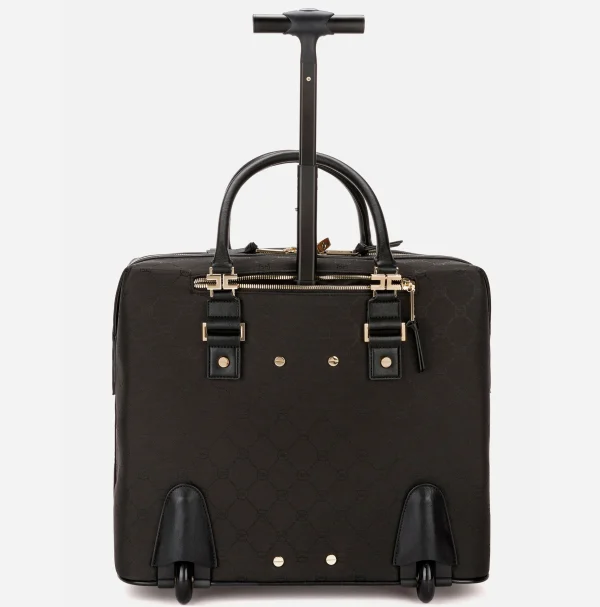 Elisabetta Franchi Valigeria^Travel Trolley Nero