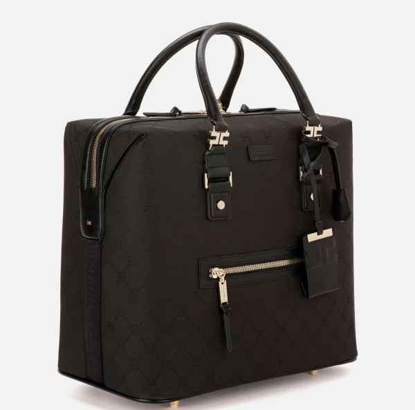 Elisabetta Franchi Valigeria^Travel Trolley Nero