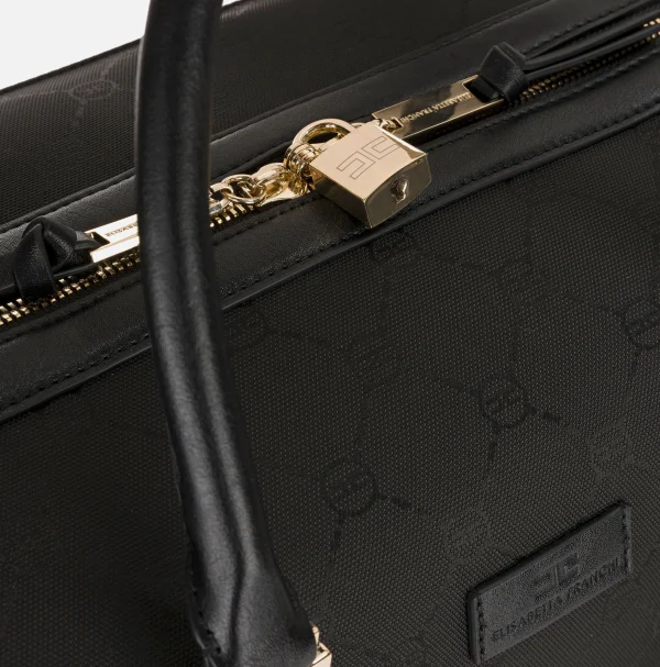 Elisabetta Franchi Valigeria^Travel Trolley Nero