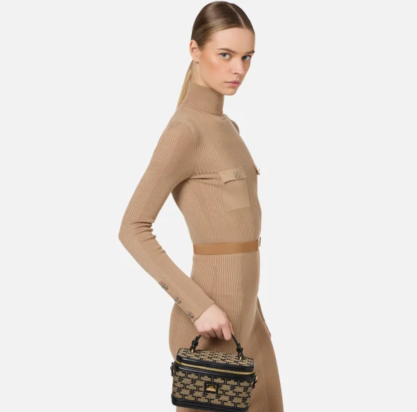 Elisabetta Franchi Valigeria | Borse A Mano^Trousse Monogram Travel